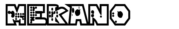Mekano font