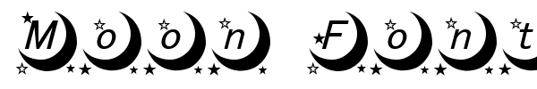 Moon Font font