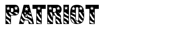 Patriot font