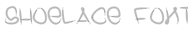 Shoelace Font font