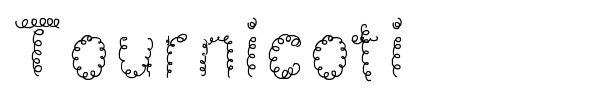 Tournicoti font
