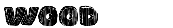 Wood font