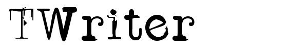 TWriter font