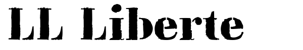 LL Liberte font