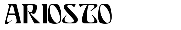 Ariosto font preview