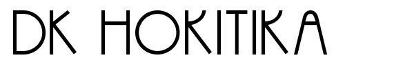 DK Hokitika font
