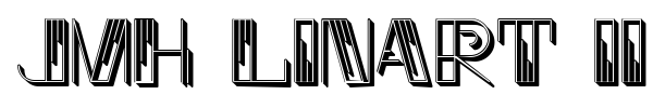 JMH Linart II Caps font