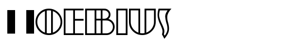 Moebius font preview