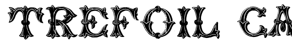 Trefoil Capitals font