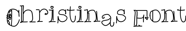 Christinas Font font