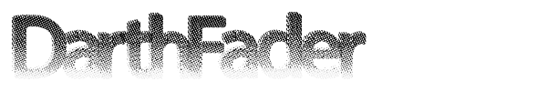 DarthFader font