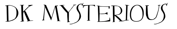 DK Mysterious font