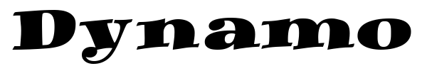 Dynamo font