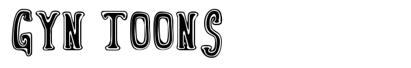 Gyn Toons font