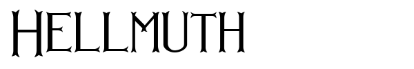 Hellmuth font