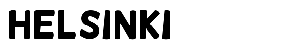 Helsinki font