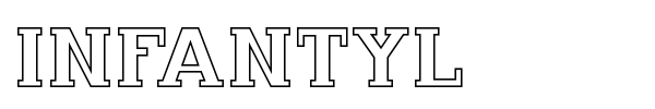 Infantyl font