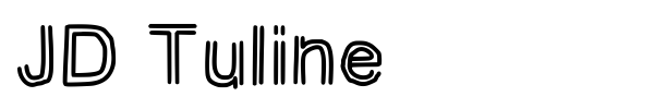 JD Tuline font preview