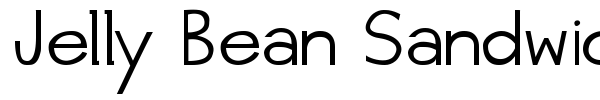 Jelly Bean Sandwich font