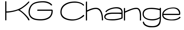 KG Change This Heart font
