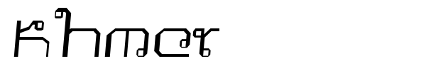 Khmer font preview