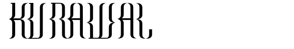 Kurawal font