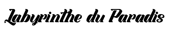 Labyrinthe du Paradis font