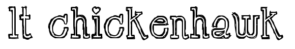 LT Chickenhawk font