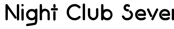 Night Club Seventy font