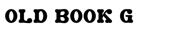 Old Book G font