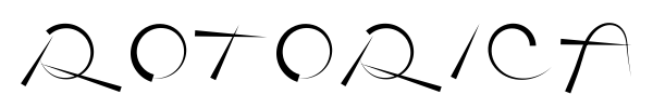 Rotorica font