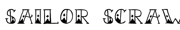 Sailor Scrawl font preview