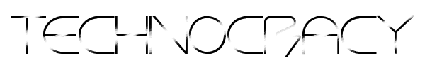 Technocracy font