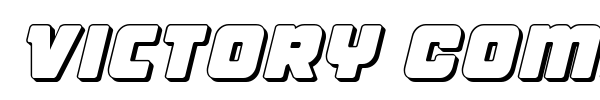 Victory Comics font preview