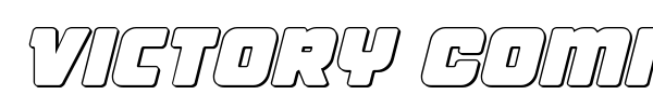 Victory Comics font preview
