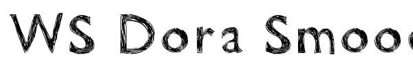 WS Dora Smooch font preview