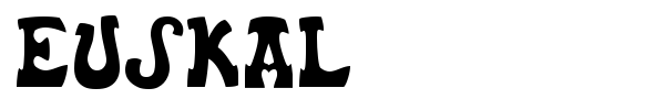 Euskal font
