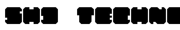 SHD TechnoType font