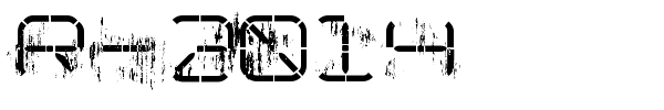 R-2014 font
