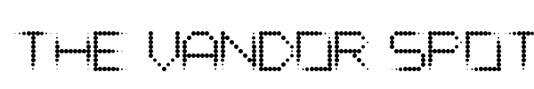 The Vandor Spot font