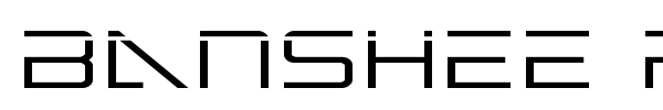 Banshee Pilot font preview