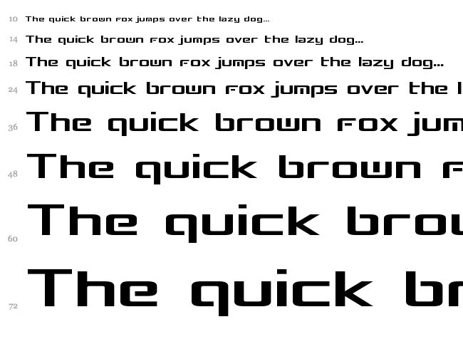 Concielian Break font waterfall