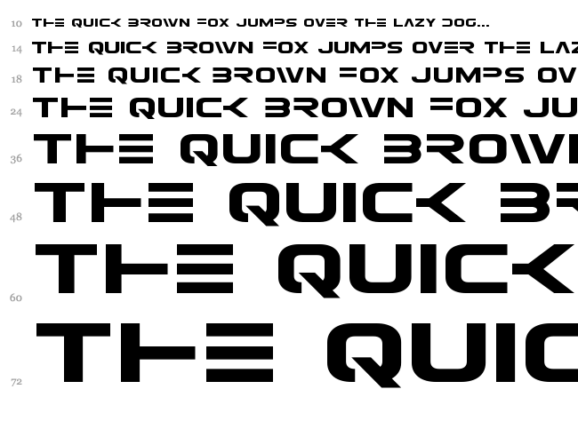 Eurofighter font waterfall