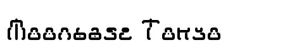 Moonbase Tokyo font