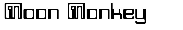 Moon Monkey font preview