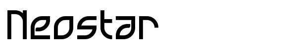 Neostar font
