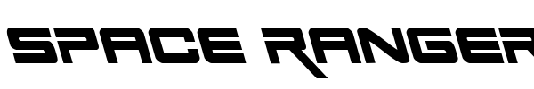 Space Ranger font