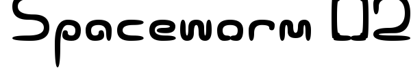 Spaceworm 02 font