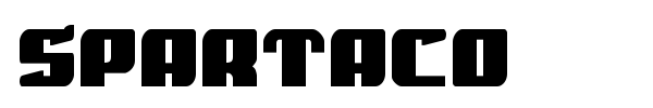 Spartaco font