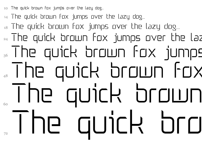 5E font waterfall